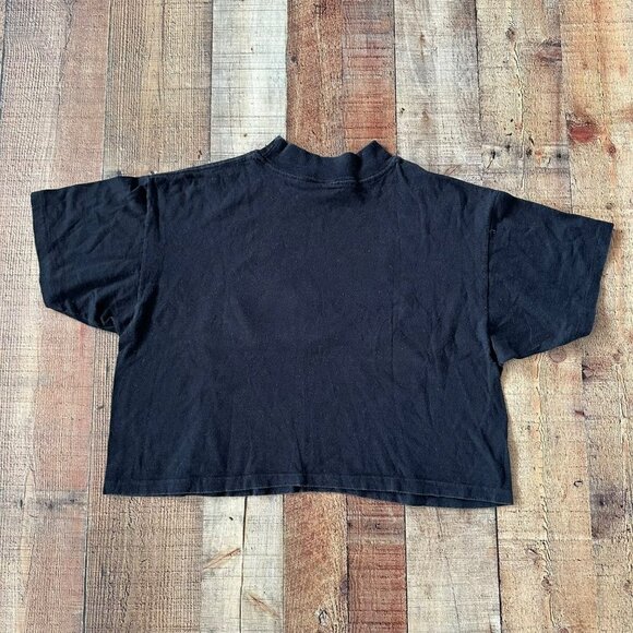 Rags to Riches Vintage Worlds of Fun Oversized Boxey Short Sleeve Cropped Tee - Picture 10 of 10